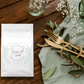 Custom Coffee Bag Wedding Favor BLUSH PINK ROSE GOLD CIRCLE | Personalized Coffee Bag | Unique Wedding Shower Favor | Tea Coffee Favor | Baby Shower Favor | Minimalist
